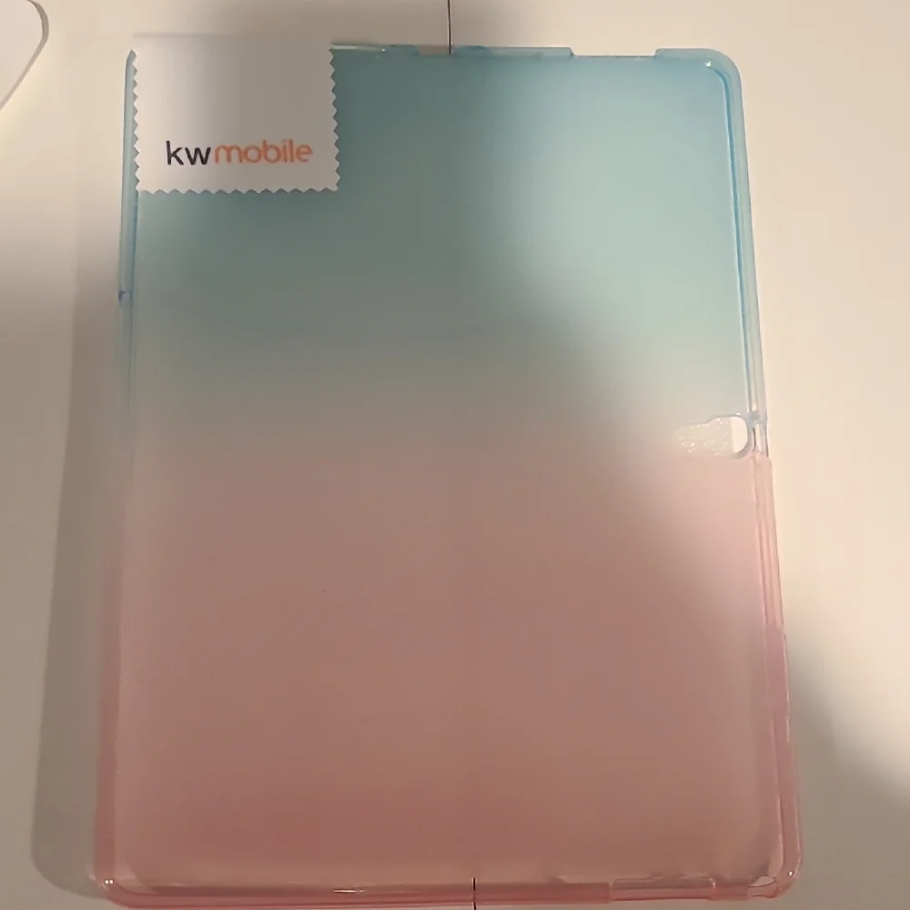 Crystal TPU Silicon case for Samsung Galaxy Tab S 10.5 in pink/blue transparent